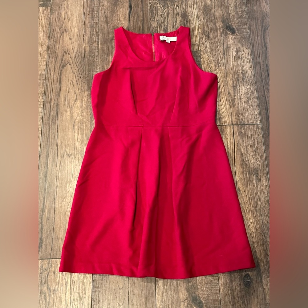Red dress